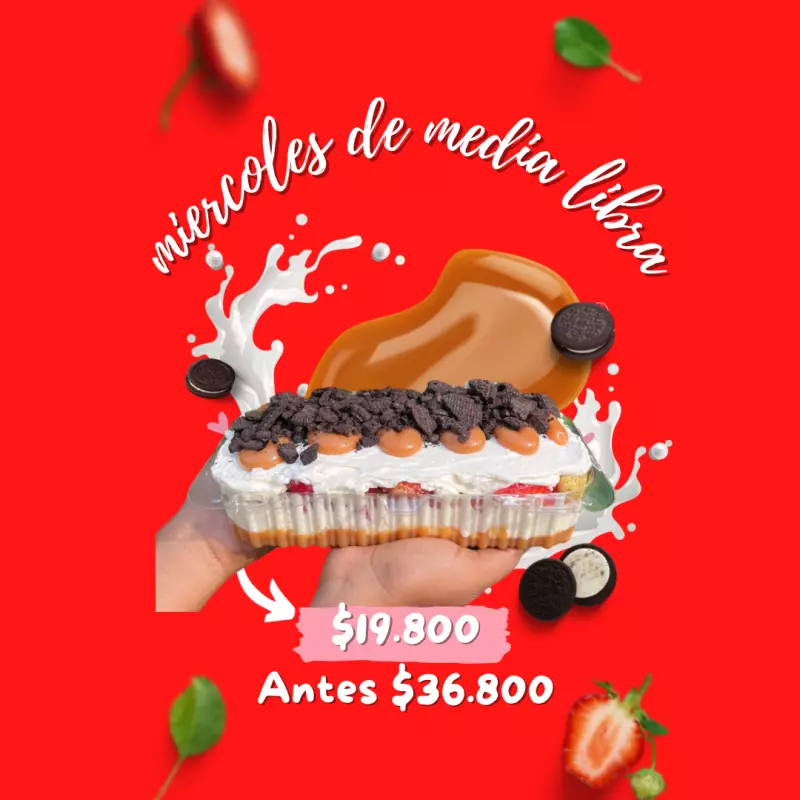 Promoción media libra