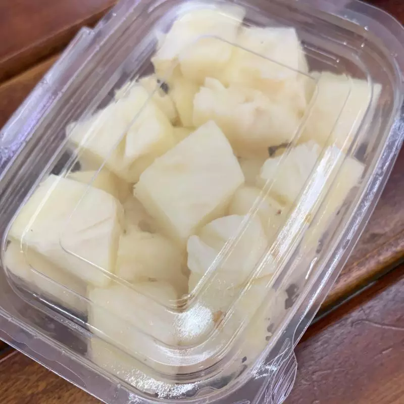 Abacaxi cortado - fruta + calorica