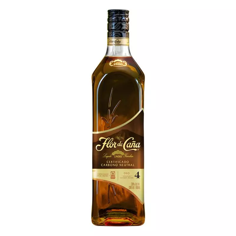 FLOR DE CAÑA 4 AÑOS 1 L