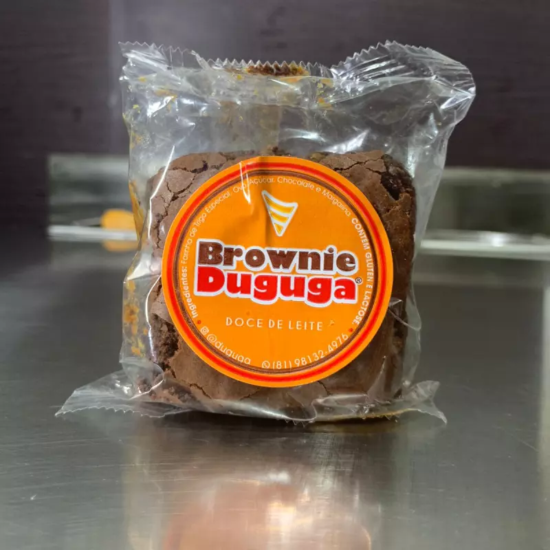 brownie de Doce de leite