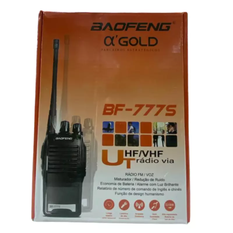 RAD/COMUNICADOR BAOFENG GOLD BF-777S