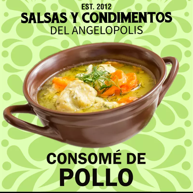CONSOMÉ DE POLLO