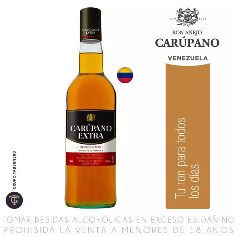 CARUPANO EXTRA RON VENEZOLANO