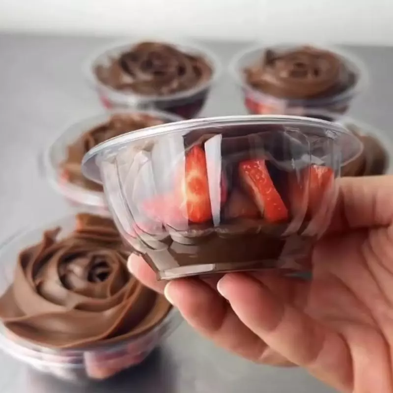 Pote bombom de morango