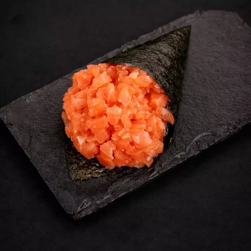 Temaki Salmão Simples (1 UND)