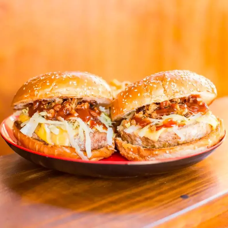 Promo metal slug burger