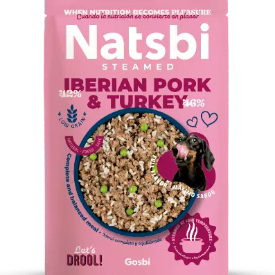 Natsbi Iberian pork & turkey 200 g