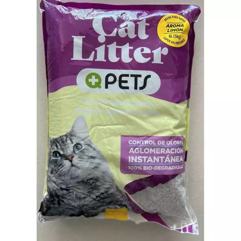 Arena +Pets Limón 5 kg