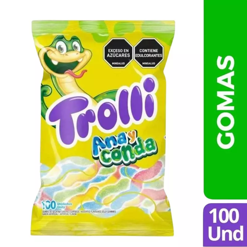 Gomas Trolli Gusanos Anayconda