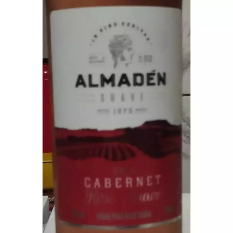 VINHO ALMADÉN ROSE SUAVE 750ML