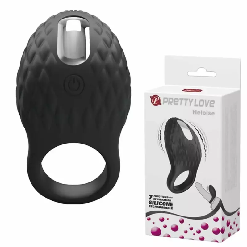 VIBRADOR HELOISE USB - 7 FUNCIONES