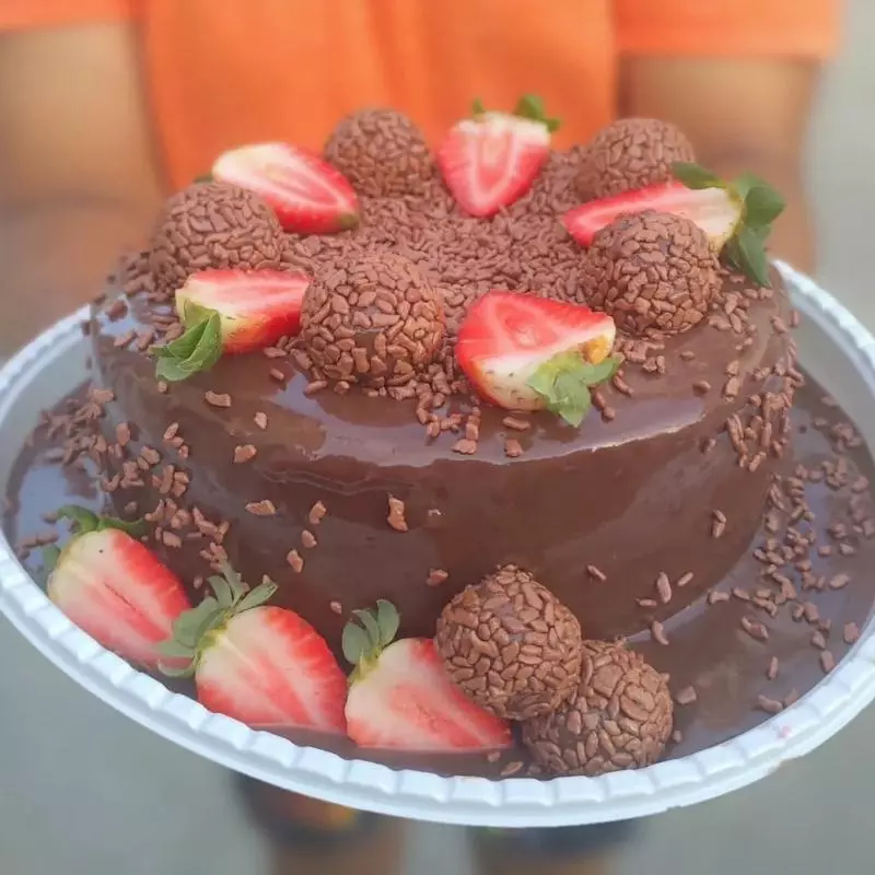 Bolo vulcão aprox. 1.5kg