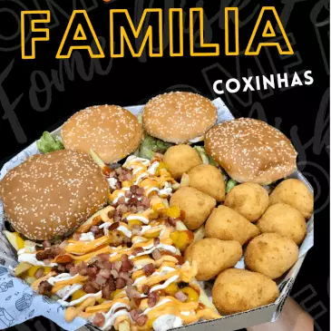 COMBO FAMÍLIA + COXINHAS