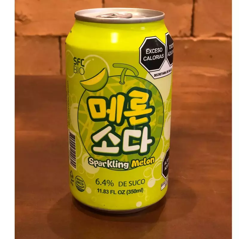 Bebida de fruta sabor Melão