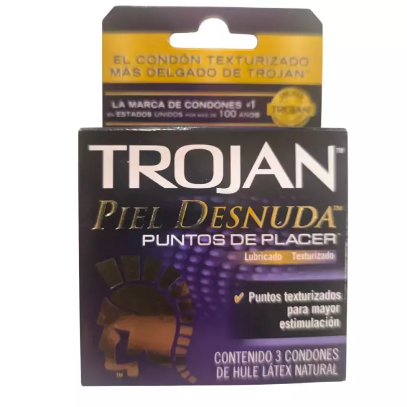 Preservativo Trojan puntos de placer