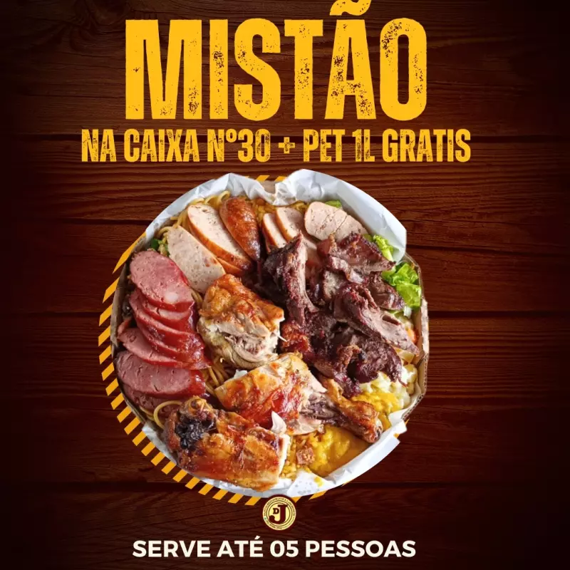 MISTÃO NA CAIXA N°30+PET 1L GRÁTIS