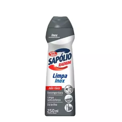 SAPÓLIO LIMPA INOX