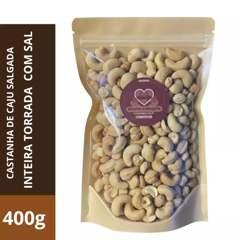 Castanha Salgada (400g)