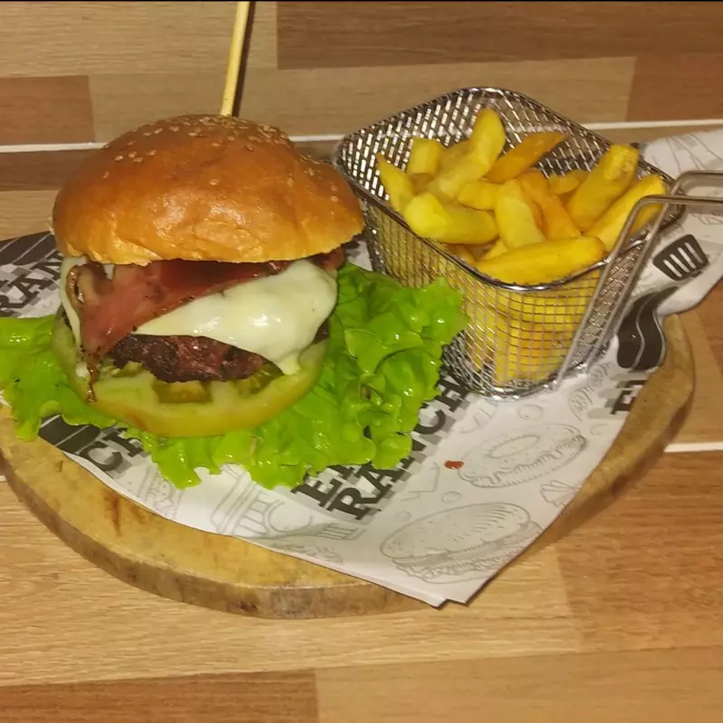 Hamburguesa tradicional