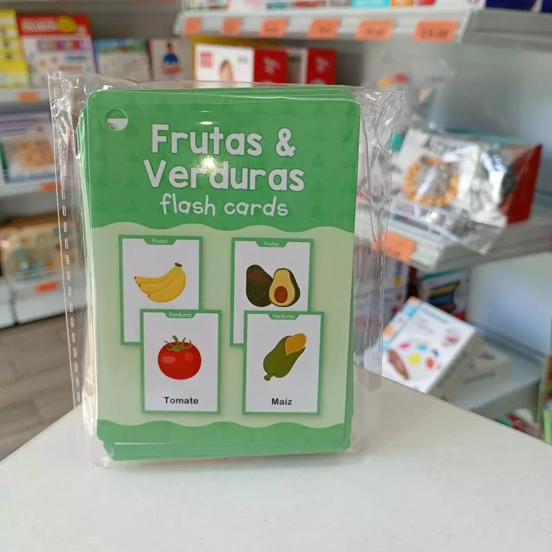 FLASH CARDS FRUTAS Y VERDURAS