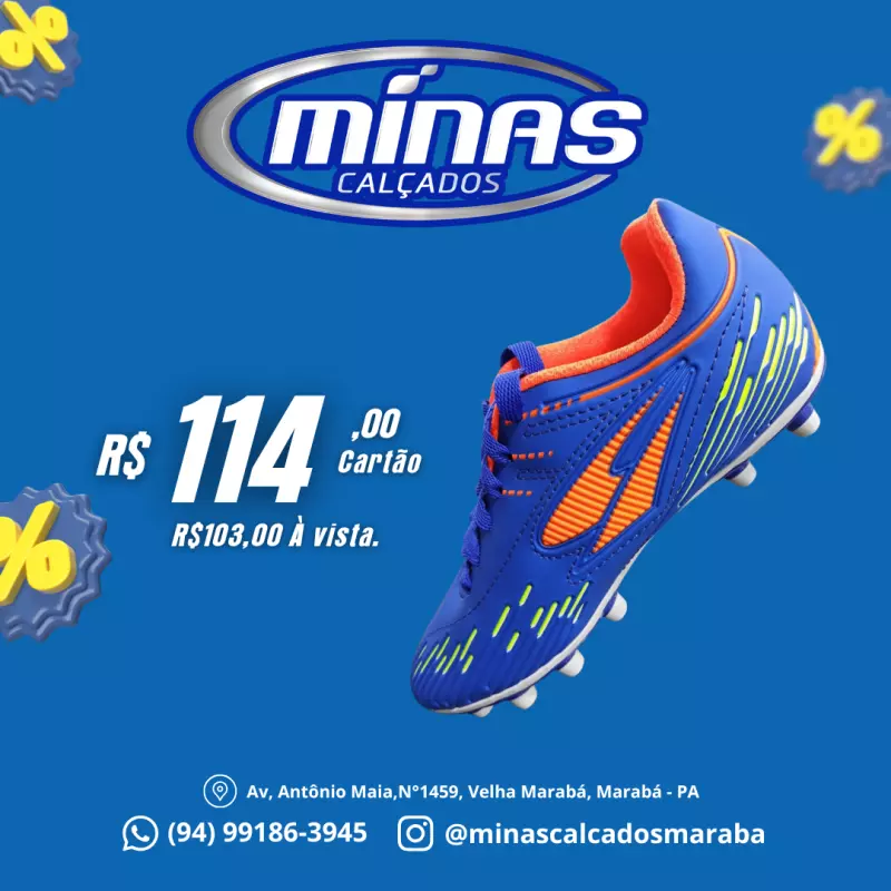 Chuteira Azul RF:2808339