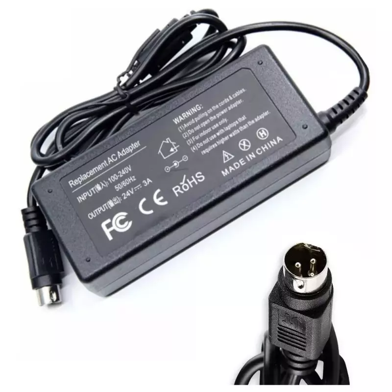 FONTE DE IMPRESSORA TERMICA 24V 2A