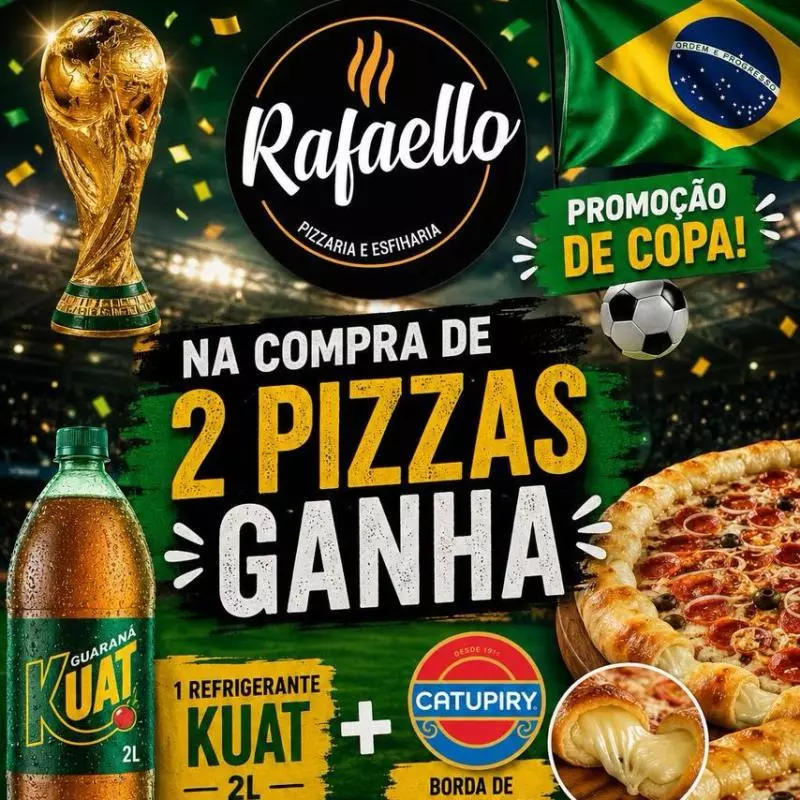 Copa do Mundo é com a Rafaello