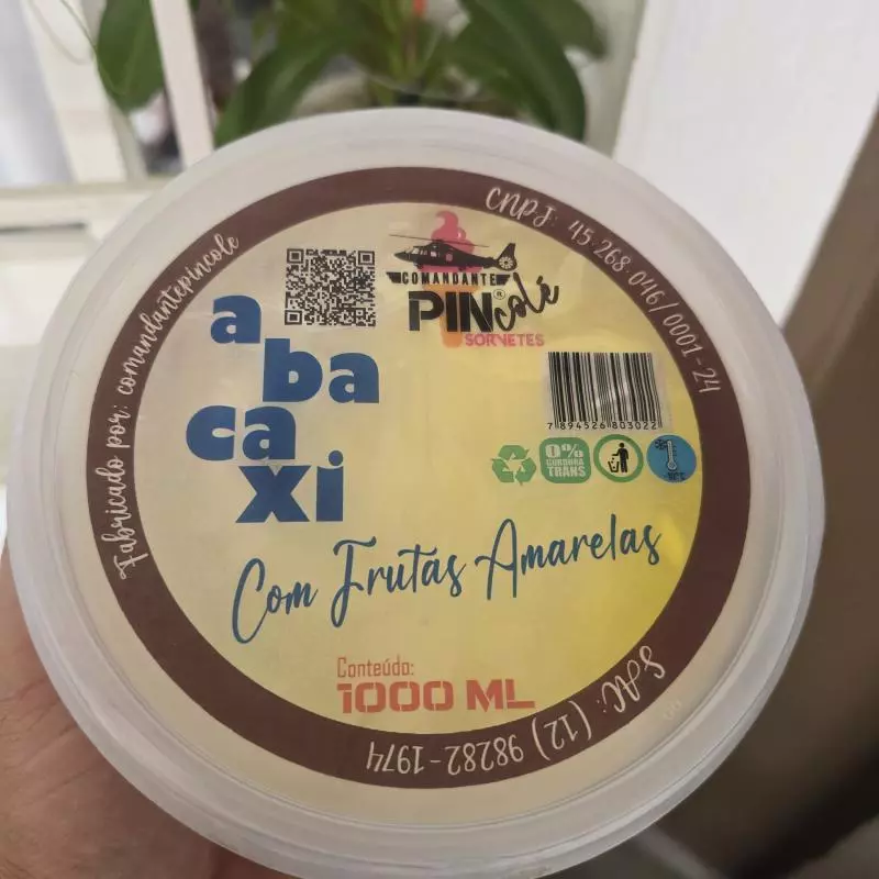 ABACAXI COM FRUTAS AMARELAS DE 1L