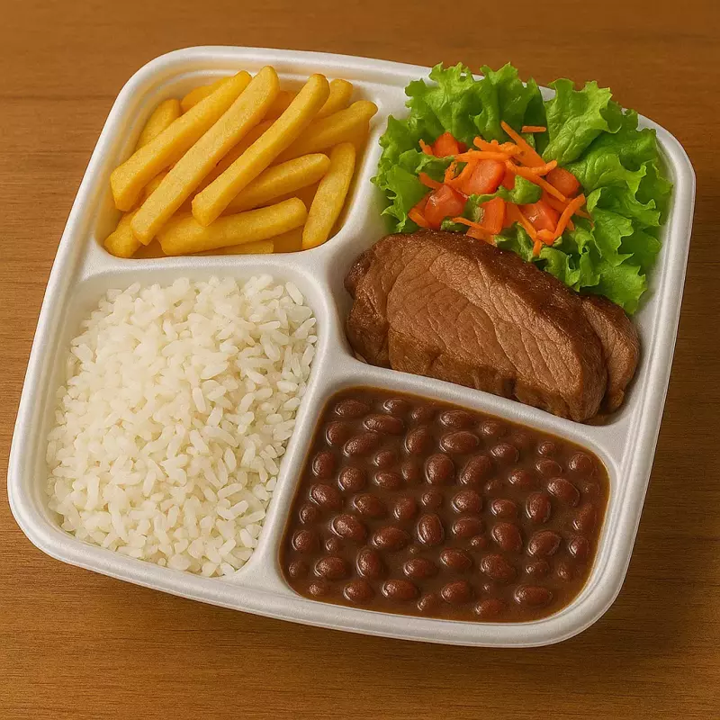 MARMITA + REFRI LATA GRÁTIS