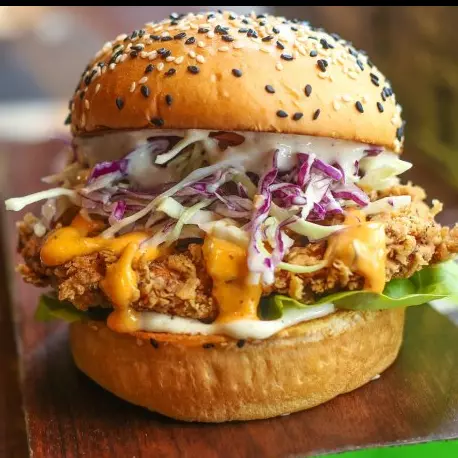 Zancke Burger de Pollo y Col Dulce