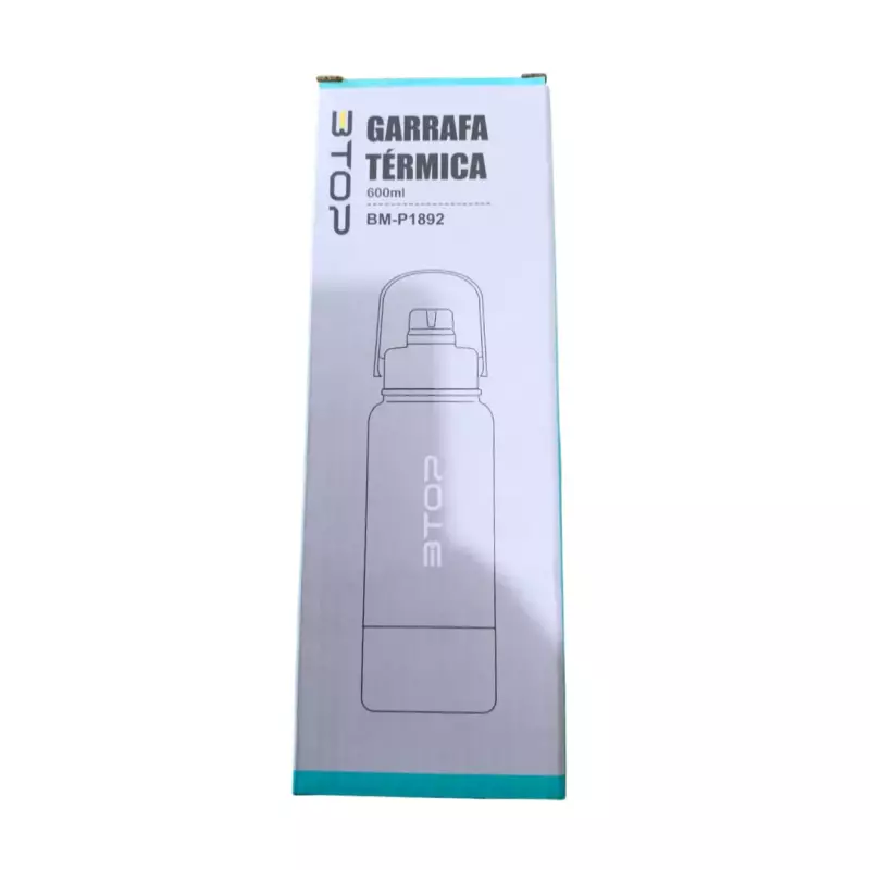 GARRAFA TERMICA 600ML BTOP BM-P1892