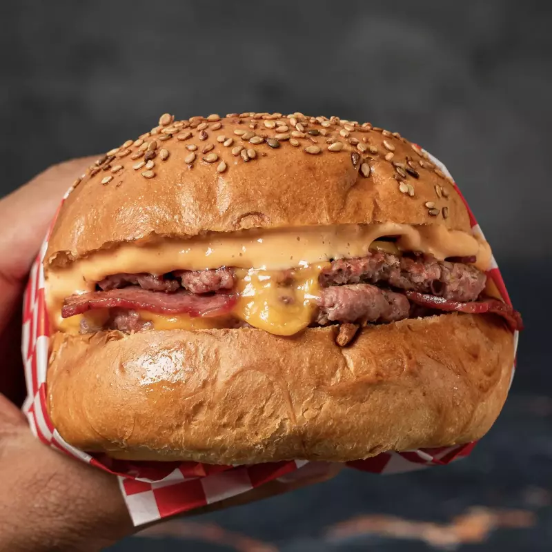 Bacon cheese Double + batata