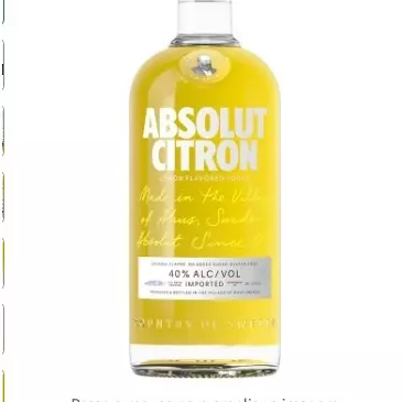 Absolut Vodka Citron