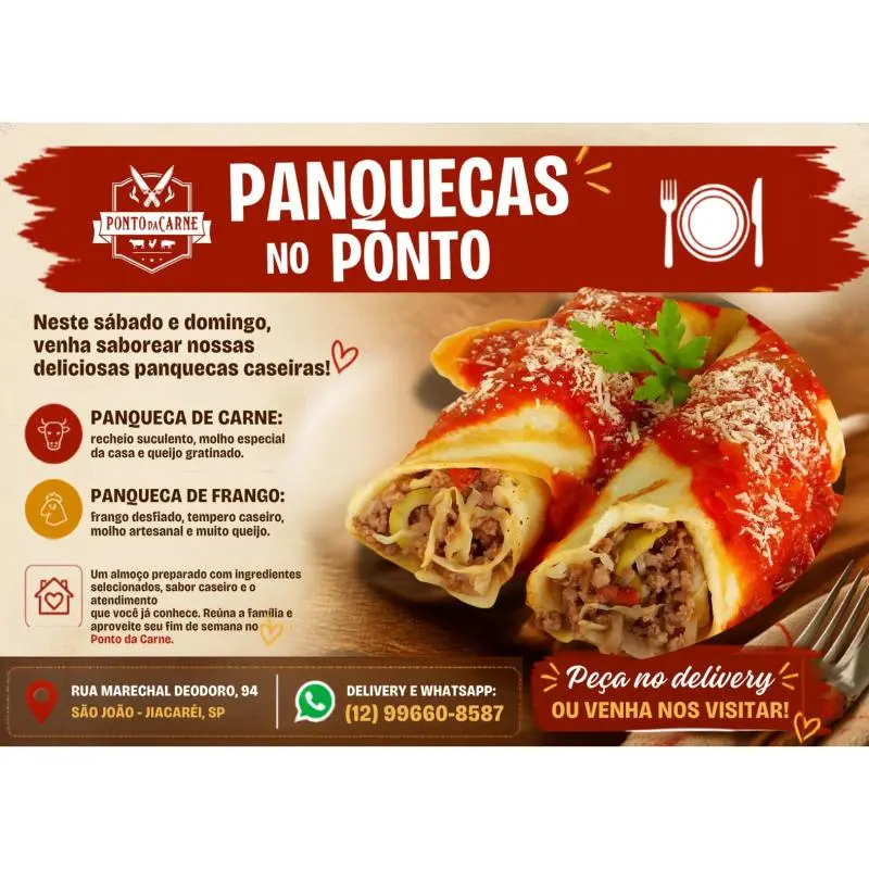 Panquecas CARNE
