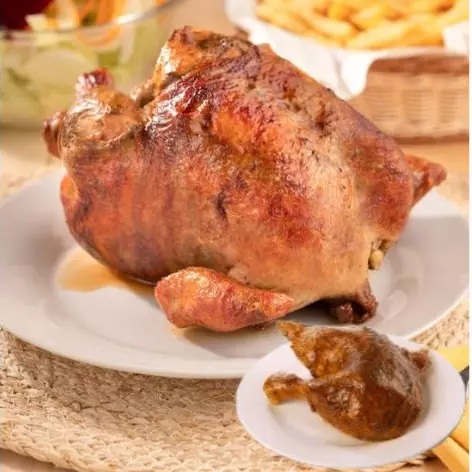 POLLO A LA LEÑA + 1 PIERNA