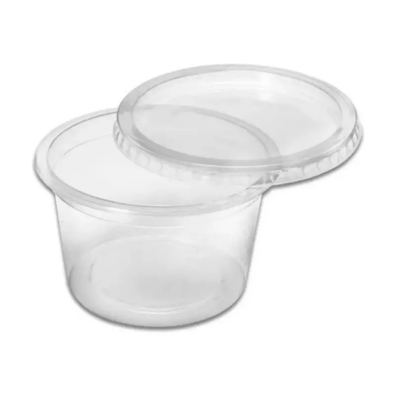 Pote redondo com tampa 250ml