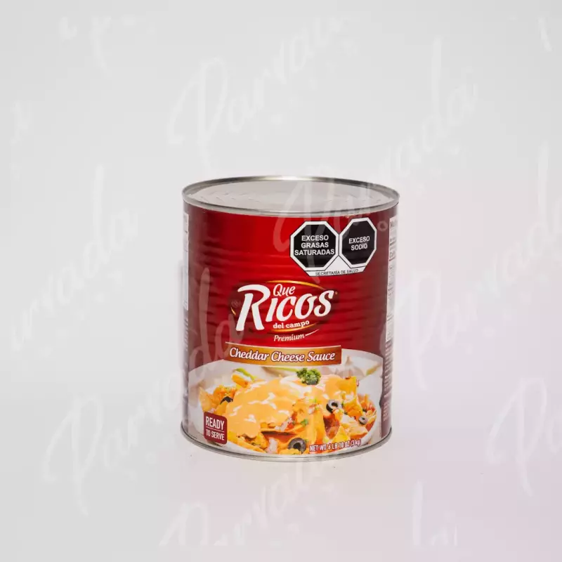 Que Ricos Queso Cheddar Lata 3 Kg