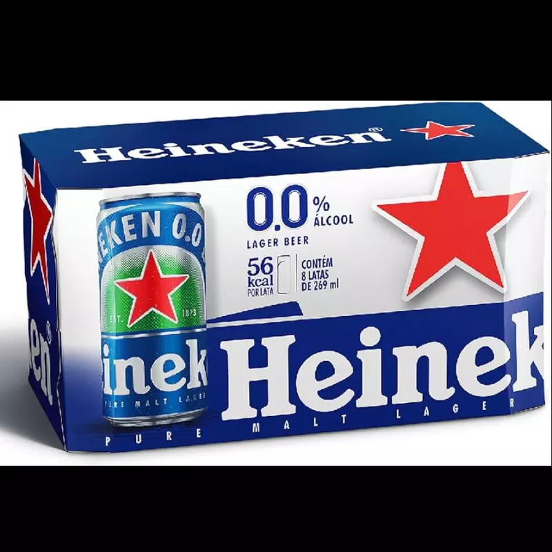Fardo Heineken 0% Alcool 8un 269ml