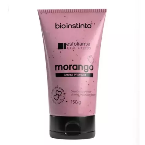 Esfoliante 150G Morango bio instinto