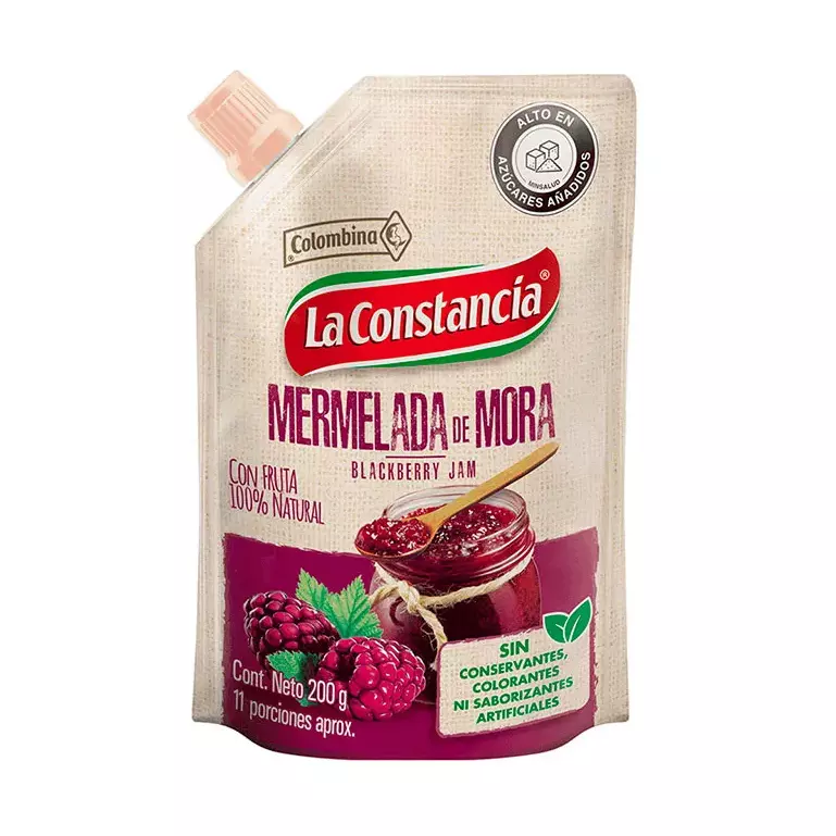 MERMELADA DE MORA 200 GR