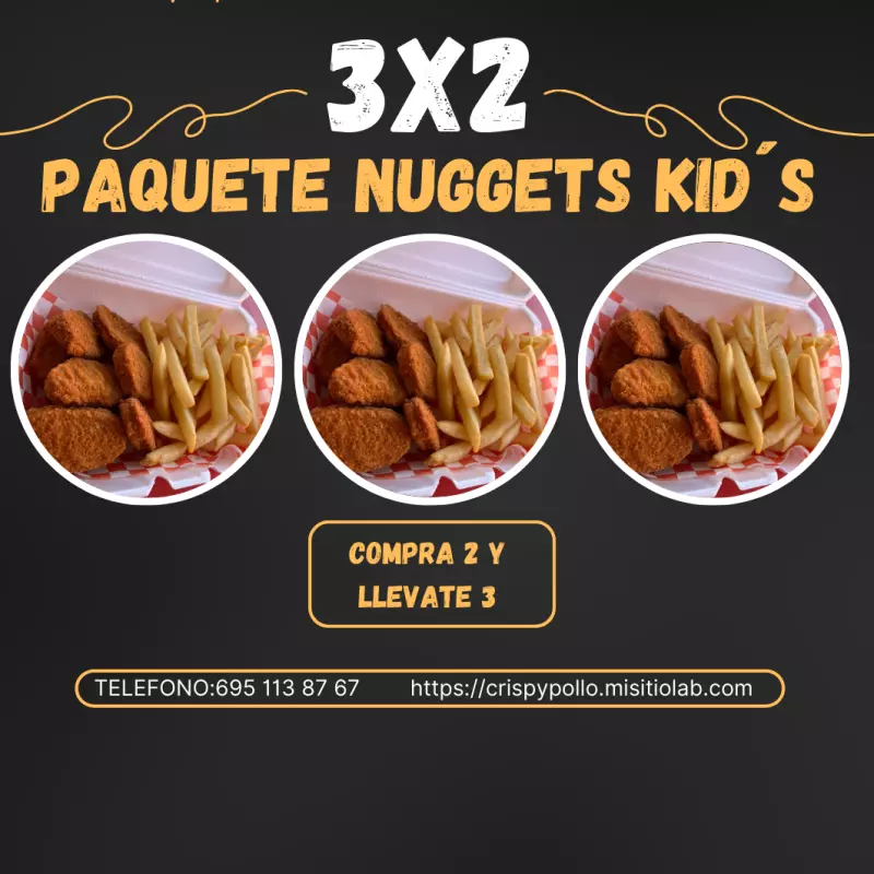 JUEVES 3X2 NUGGETS