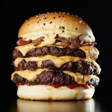 (LC) Hamburguesa Triple Carbona