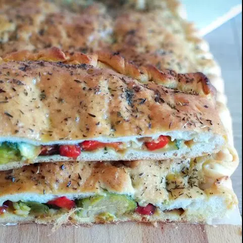 Sandwich Pizza Veggie