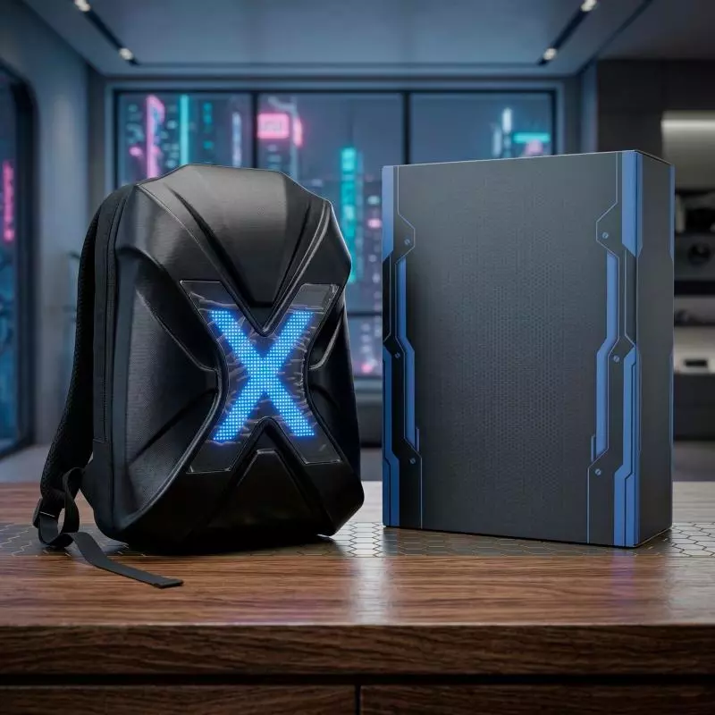 MOCHILA LED PARA MOTO LOY X