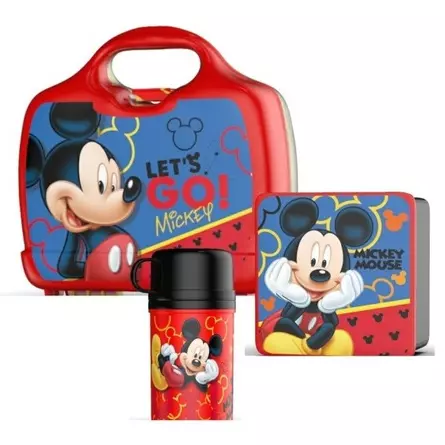 Set Lonchera+Tapa Taza Caja Sandwich