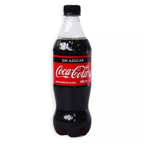 Coca- Cola zero 600cc