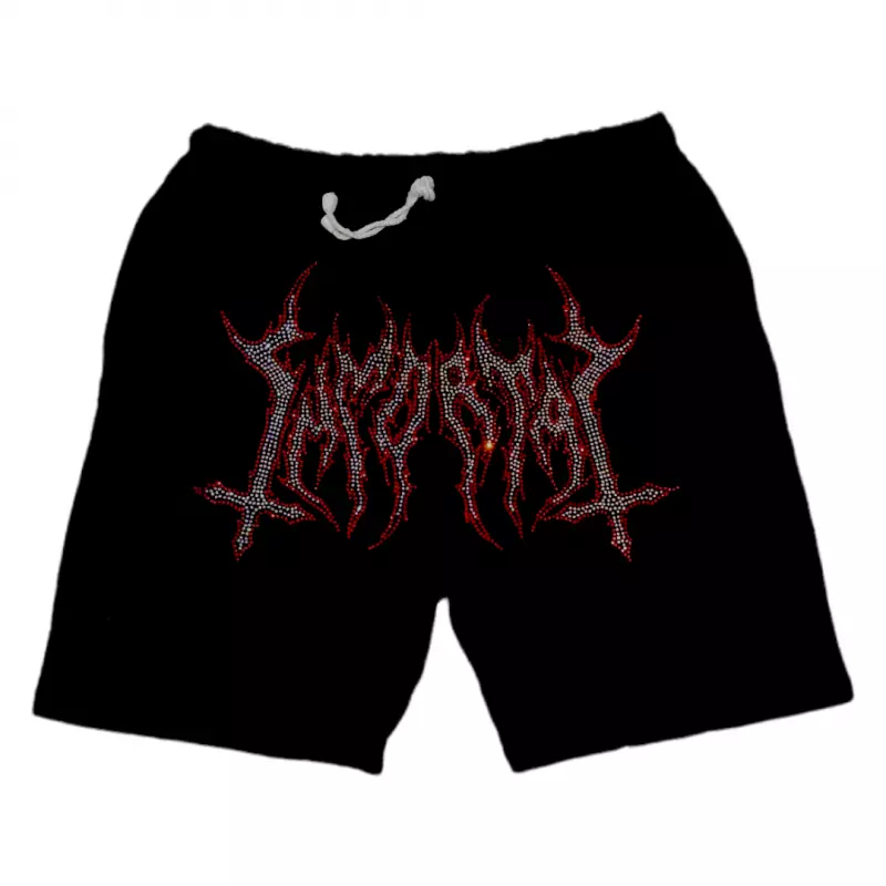 HEAVYGLOOM RHINESTONE SHORT