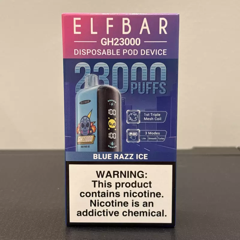 ELFBAR GH 23K BLUE RAZZ ICE