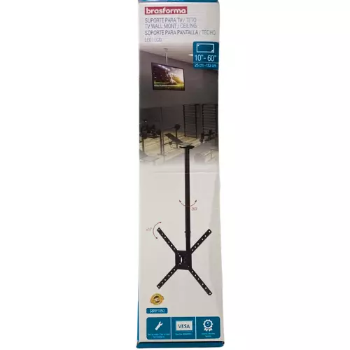 SUPORTE P/TV TETO 10' -60'' SBRP1050