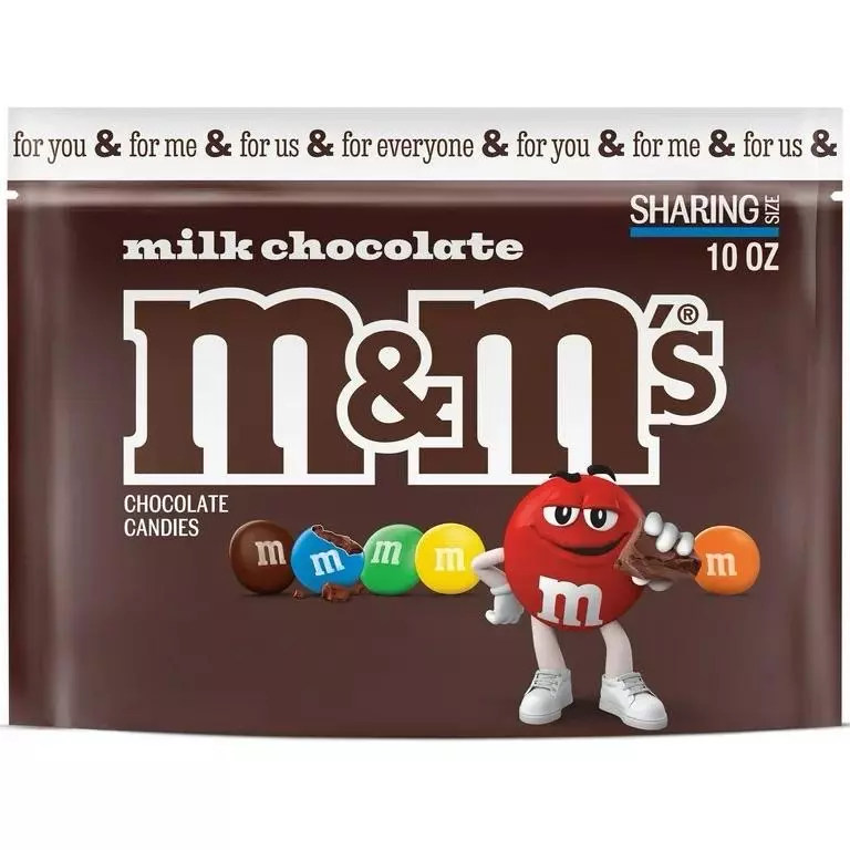 M&M milk chocolate 10 oz